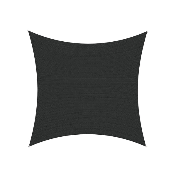 Coolaroo 5.4m Square Black Slate Designer Series Shade Sail