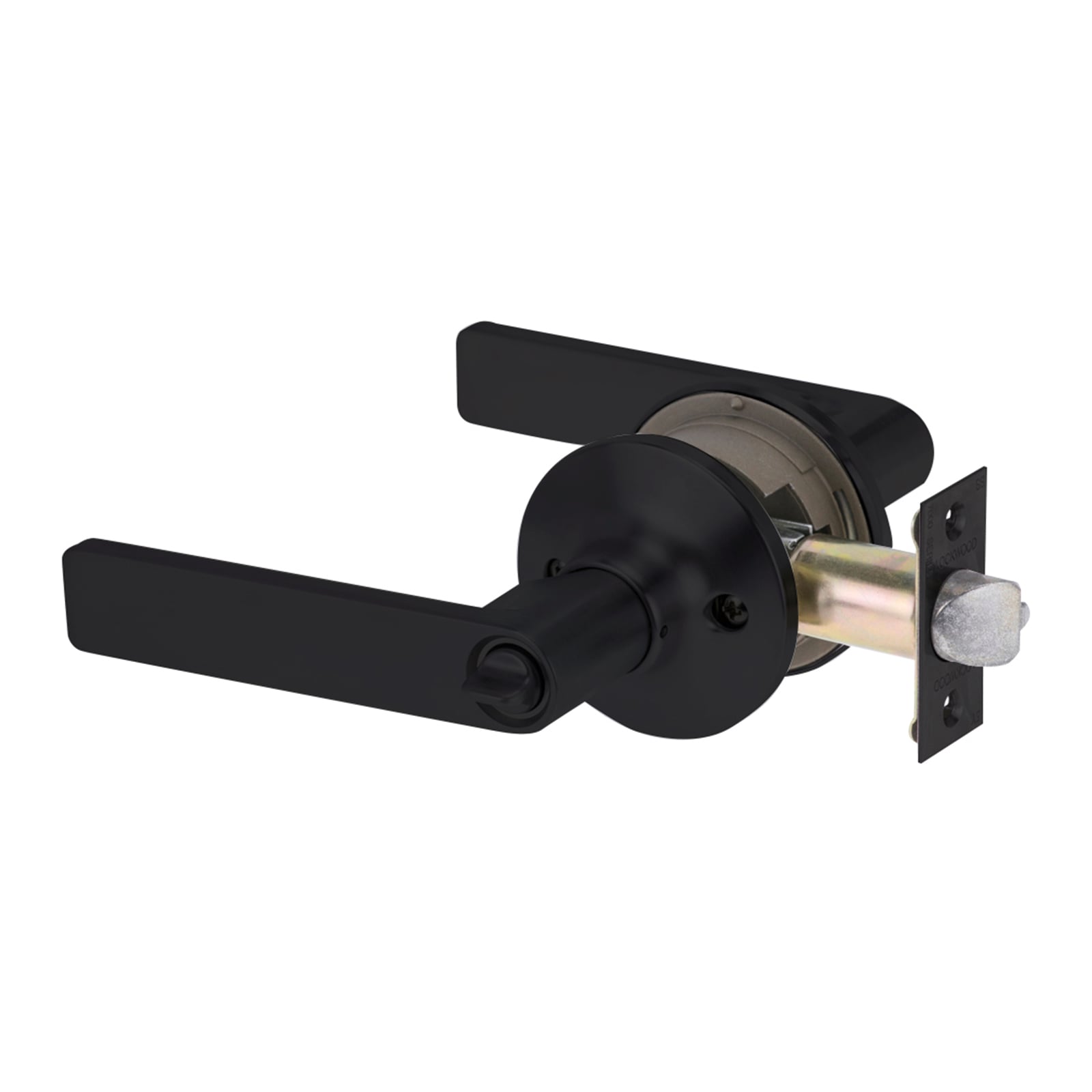 Lockwood Matt Black Symmetry Element Entrance Leverset - Image 1 of 1