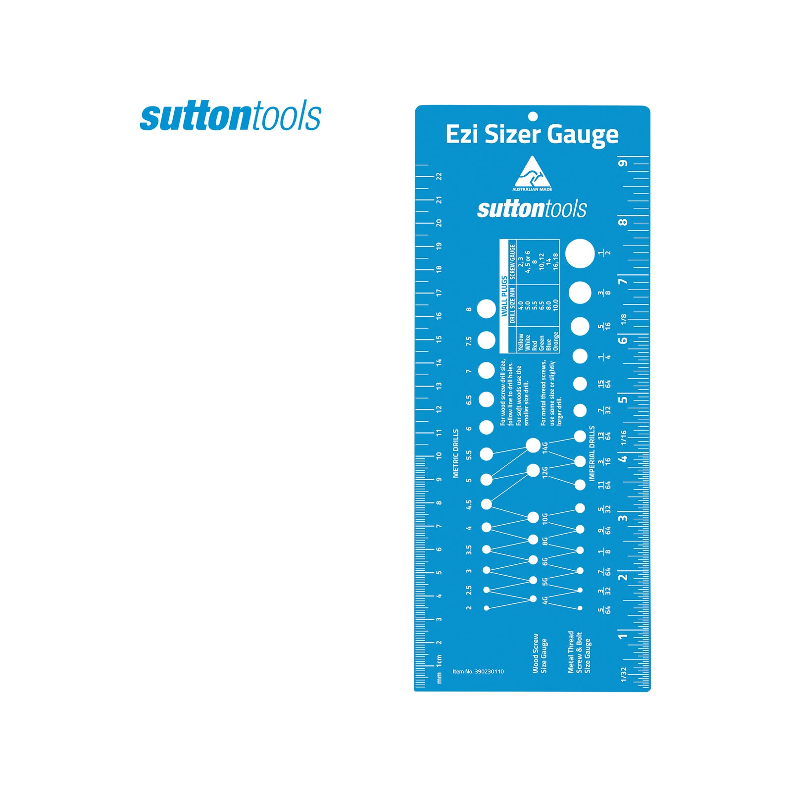 Sutton Tools Ezi Sizer Gauge - Image 2 of 2