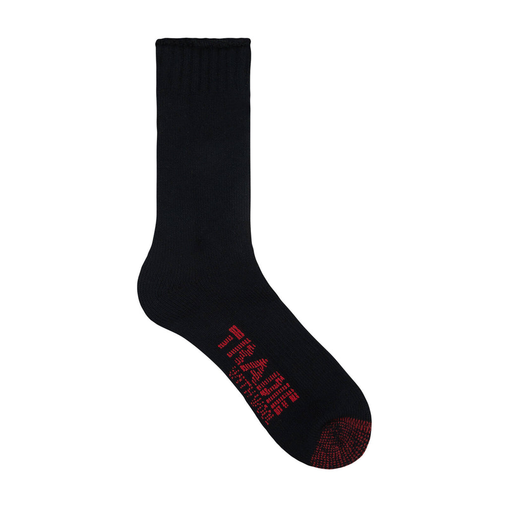 Tradie Men's Black Wool Crew Socks 2 Pack Size 7-10 - Image 4 of 7