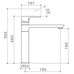 Caroma   Rated,  Chrome Lead Free Luna Sink Mixer - Image 2 of 3