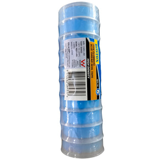 BOSTON 12mm x 8m Blue PTFE Plumbers Thread Seal Tape - 10 Pack