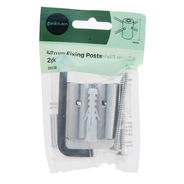 Garden Zen 42mm Fixing Posts - 2 Pack