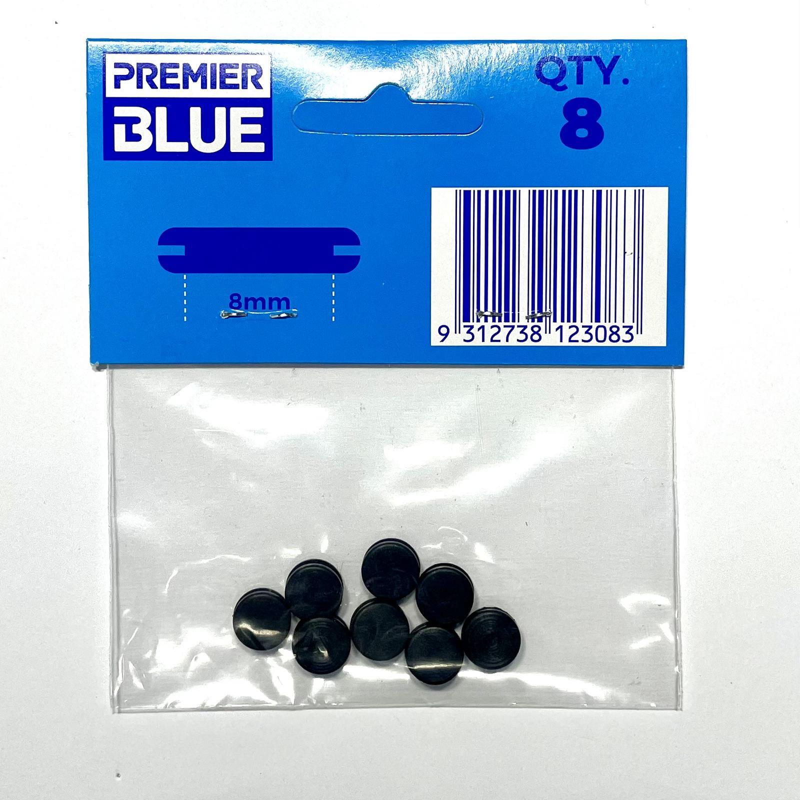 Premier Blue 8mm Rubber Blanking Grommet - Image 4 of 4