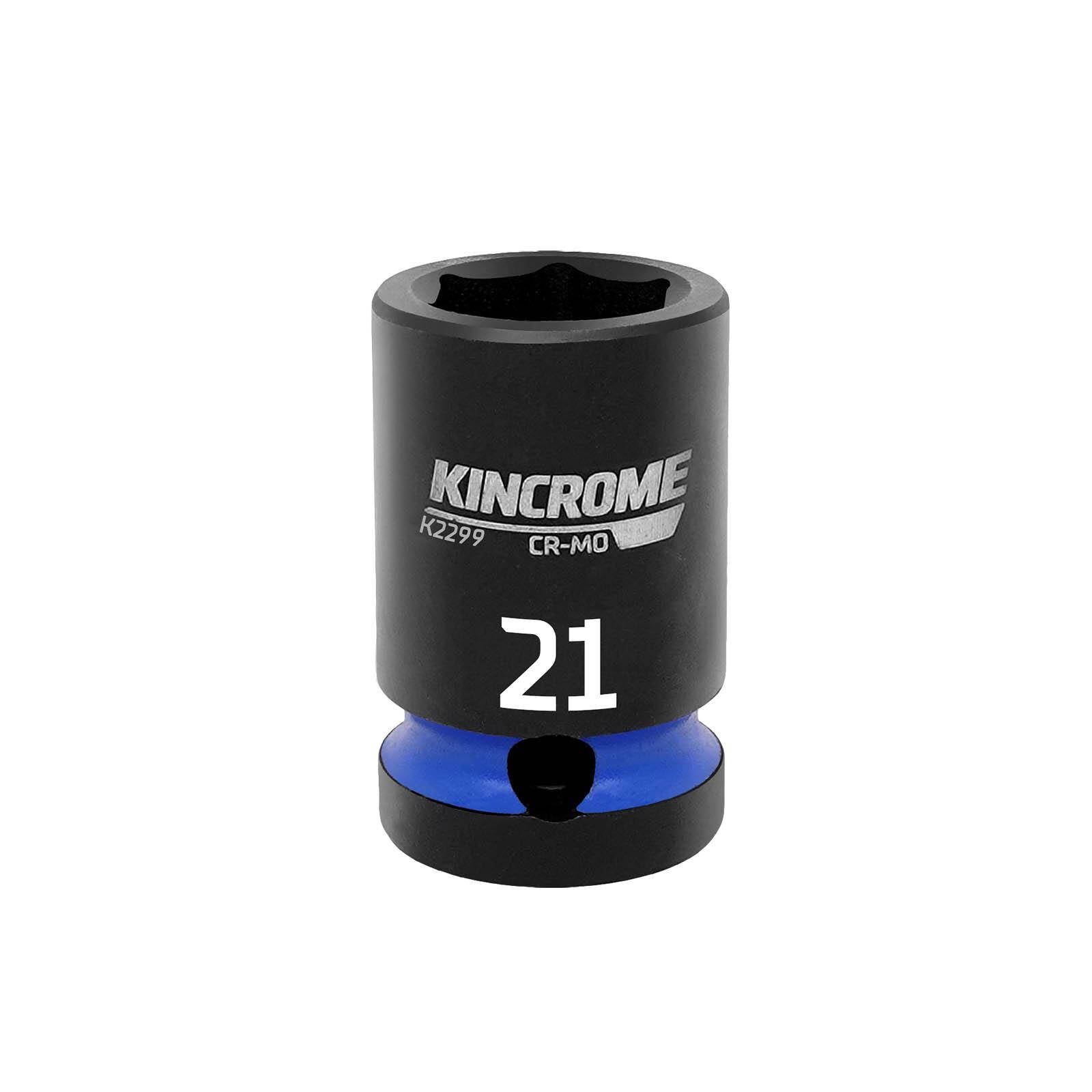 Kincrome 21mm 1/2” Square Drive Impact Socket - Image 1 of 1