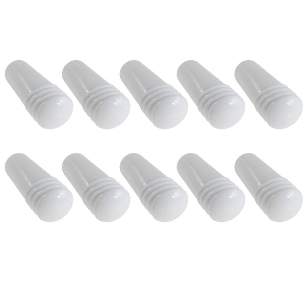 Adoored 100 x 75mm White Cushion Door Stop - 10 Pack