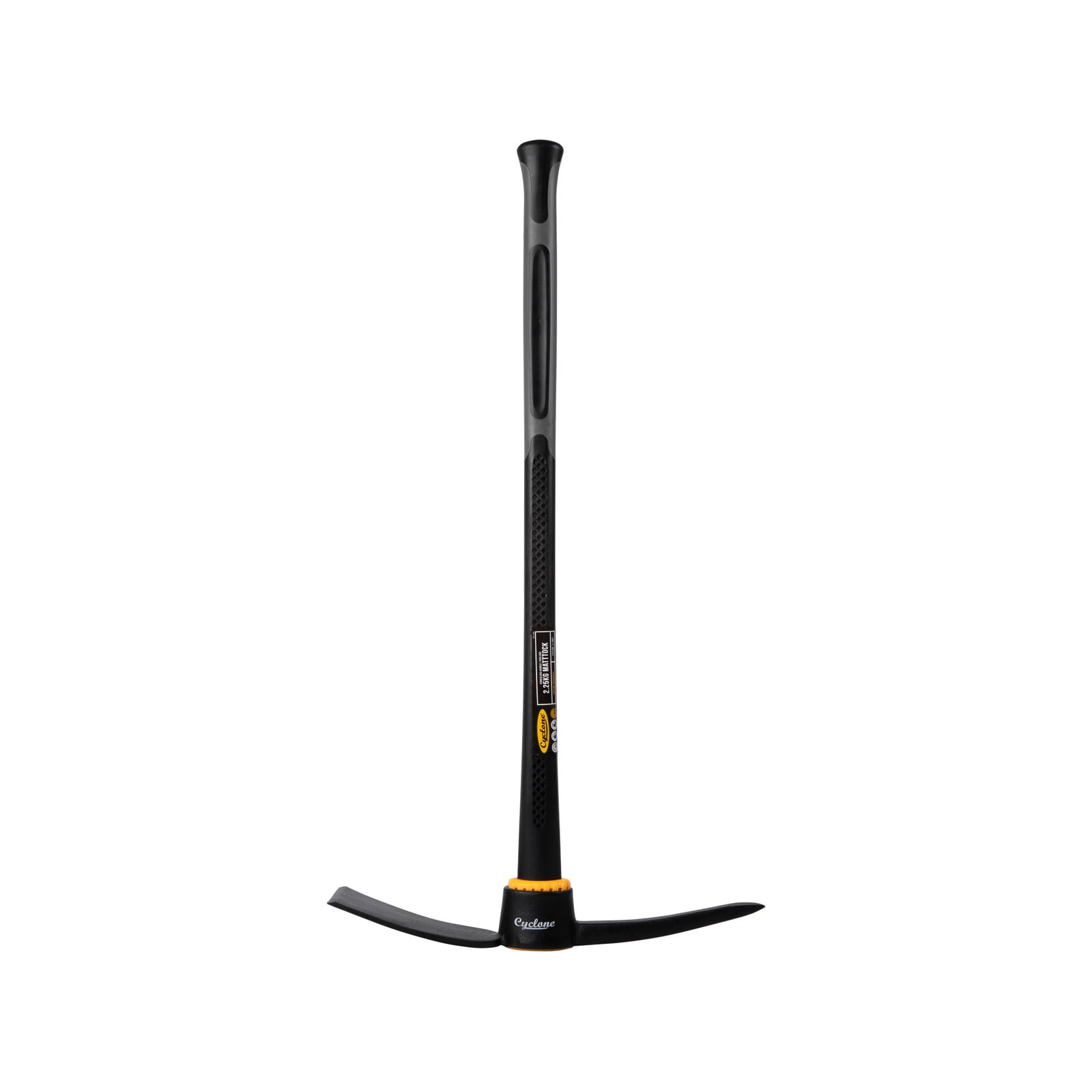 Cyclone 2.25kg Fibreglass Handle Mattock with Pick End - Image 1 of 6