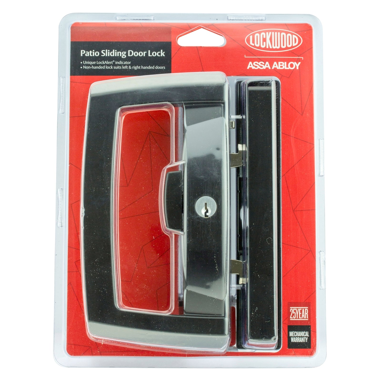 Lockwood White Onyx Dual Handed Patio Sliding Door Lock - Image 1 of 1