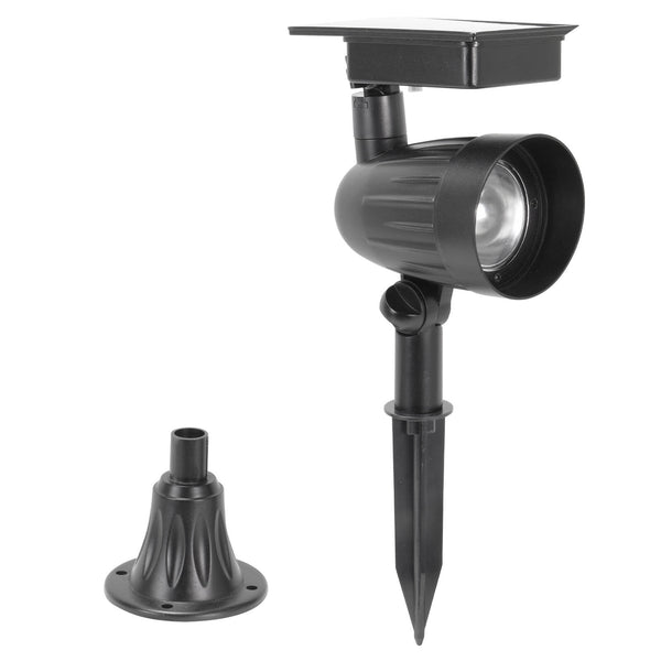 Luxzone 35cm 60lm Aluminium LED Solar Pathway Light