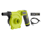 Ryobi USB High Volume Inflator 2Ah Kit RVI4K - Image 1 of 9