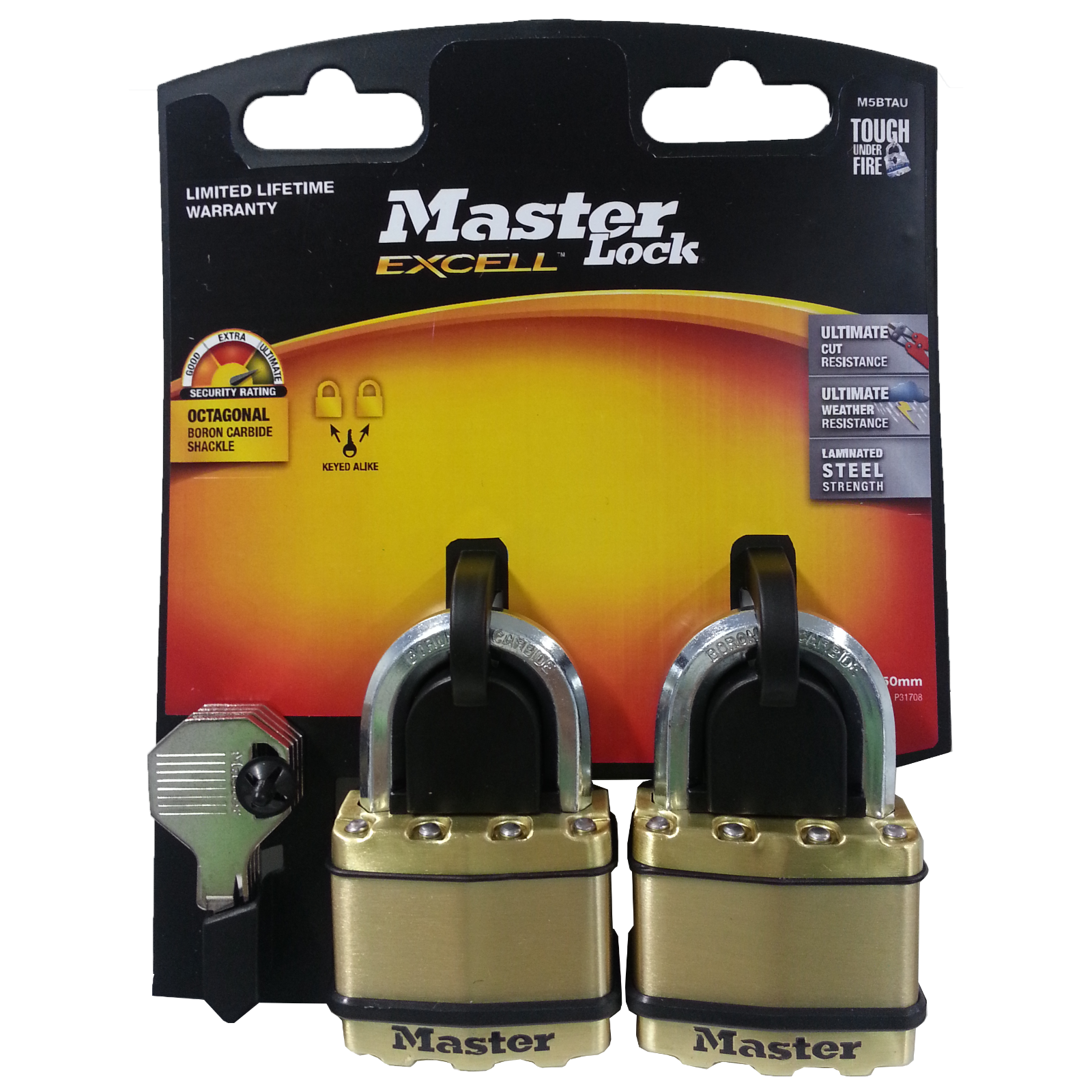 Master Lock 50mm Excell Padlock - 2 Pack - Image 9 of 20