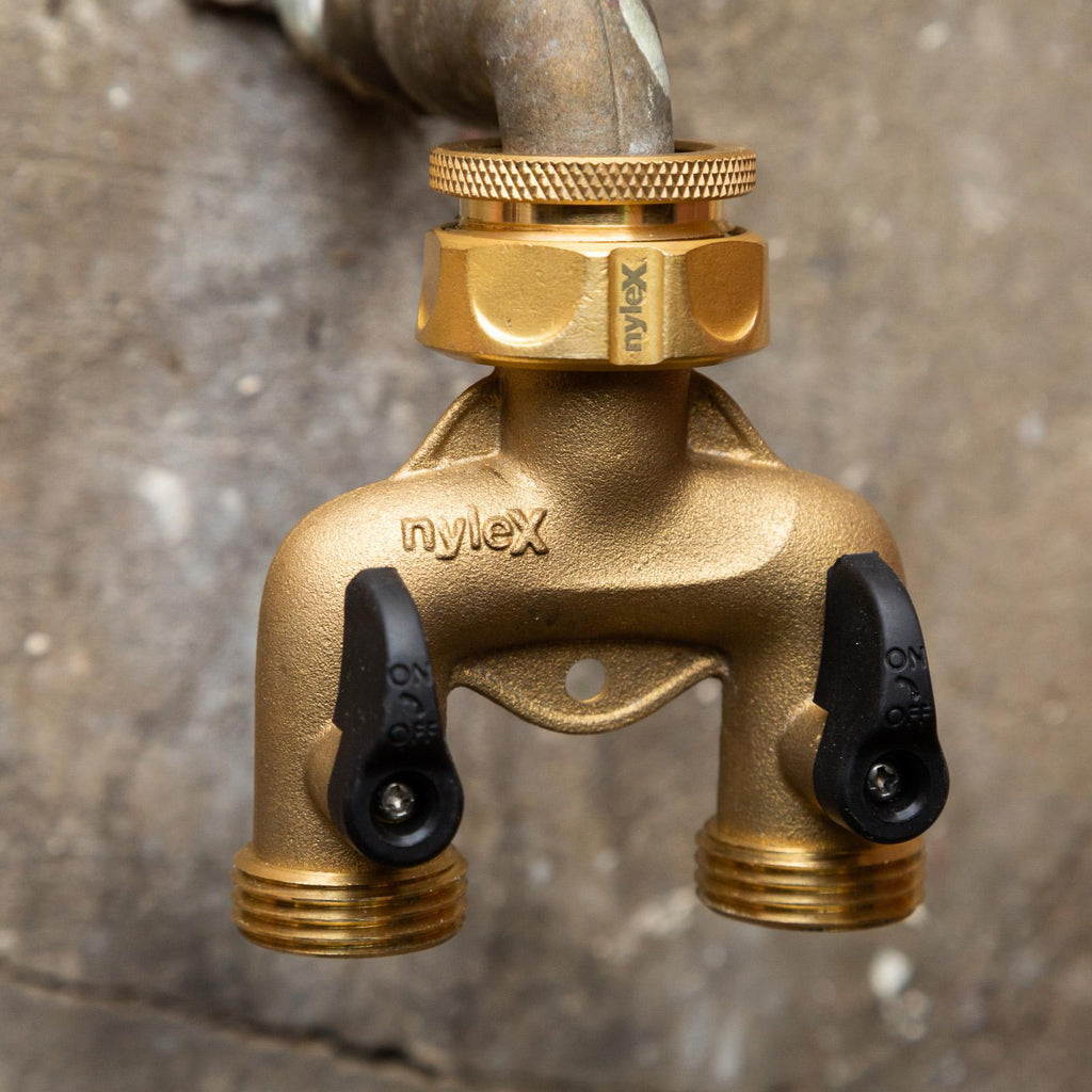 Nylex Brass Two Way Manifold - Image 7 of 11