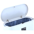 Barelli 10L White Hygiene Series Plastic Bathroom Bin - Image 2 of 6