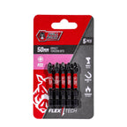 Full Boar PZ2 x 50mm Impact Torsion Bit - 5 Pack - Image 1 of 2