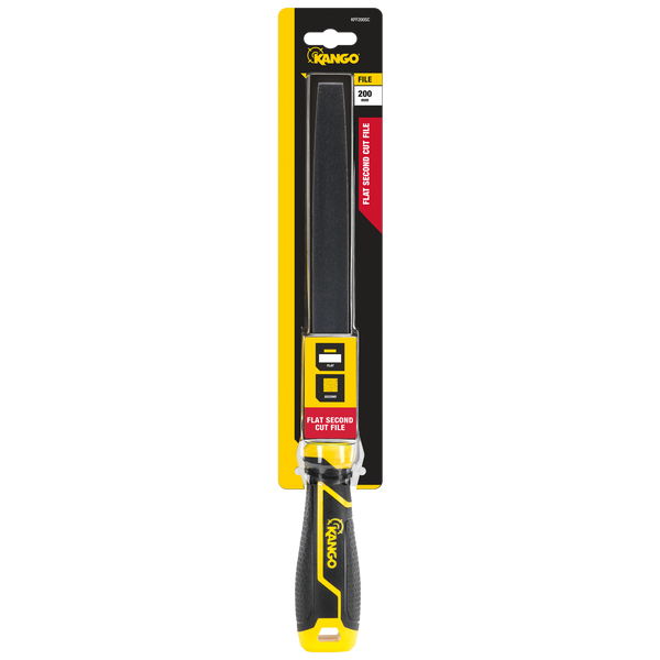 Kango 200mm Flat Second Cut File