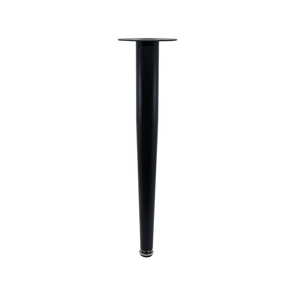 Adoored 400mm Black Tapered Metal Leg Furniture