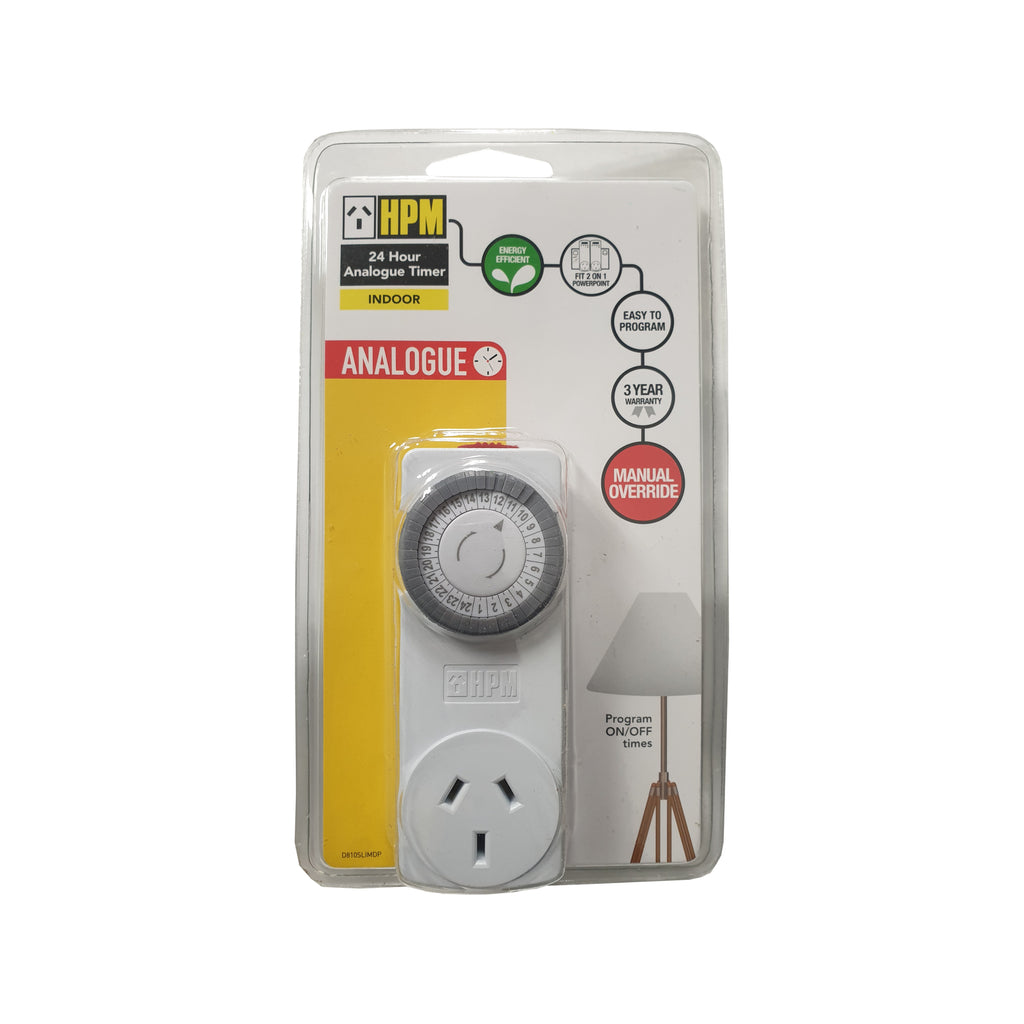 HPM Slimline 24HR Analogue Timer - Image 2 of 2