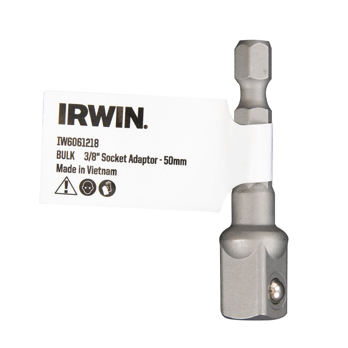 IRWIN 50mm 3 / 8" Socket Adaptor - Image 1 of 1