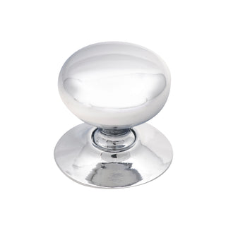 Prestige 32mm Brushed Nickel Mushroom Knob - Brushed Nickel