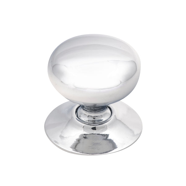 Prestige 32mm Brushed Nickel Mushroom Knob - Brushed Nickel