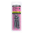 Buildex 12G x 38mm Zinc Plated Self Tapping Sheet Metal Screws - 12 Pack - Image 1 of 3