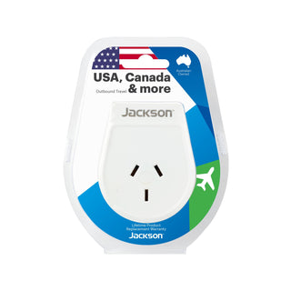 Jackson USA Canada and More Outbound Travel Adaptor
