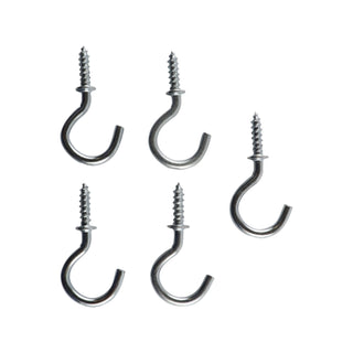 Everhang 10mm Zinc Plated Cup Hook - 5 Pack