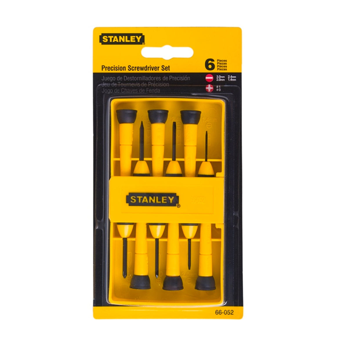 Stanley 6 Piece Precision Screwdriver Set - Image 1 of 7