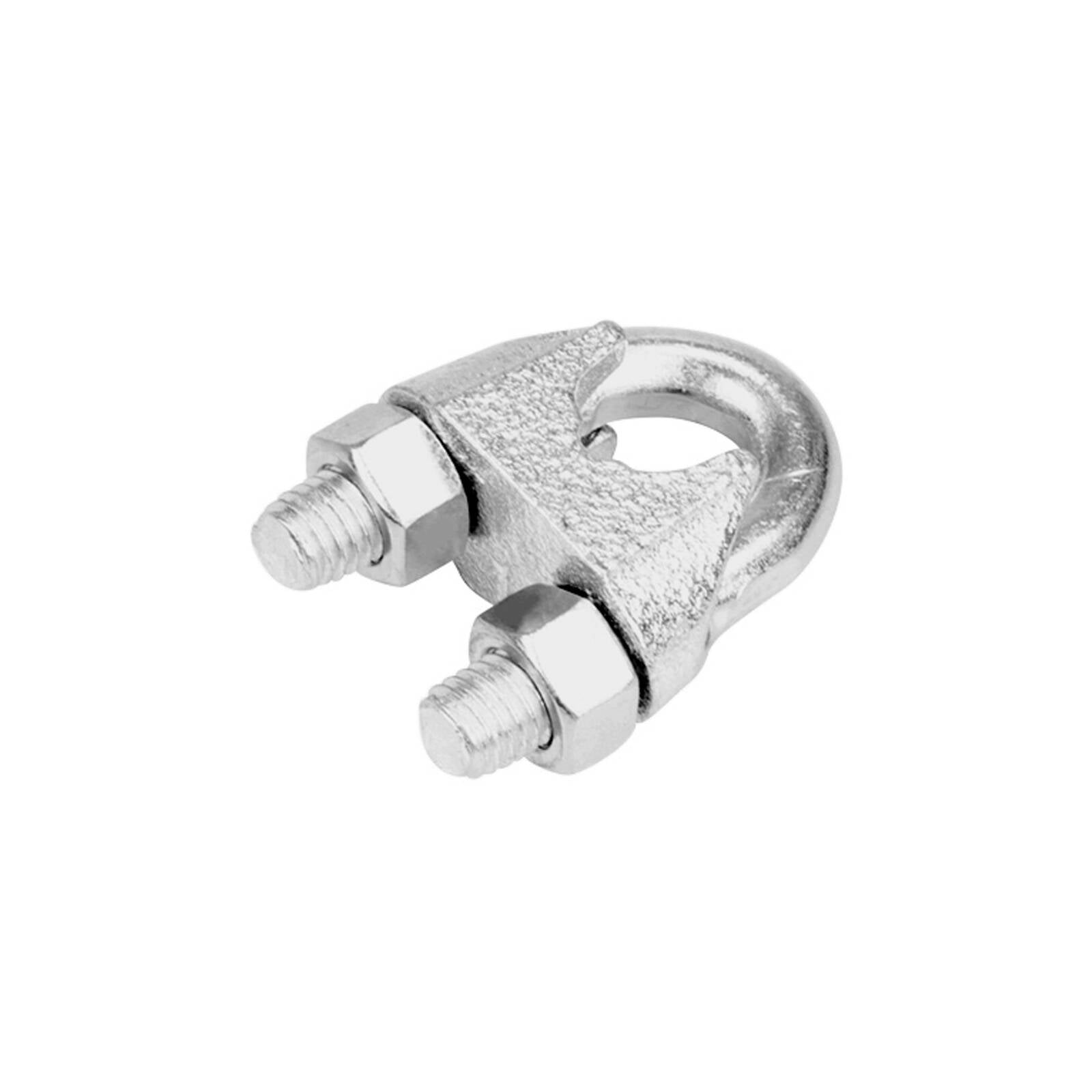 Pinnacle 10mm Galvanised Wire Rope Grips - 2 Pack - Image 2 of 2