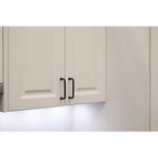 Prestige 96mm Matte White Raised D Handle - Card of 6 - White 96mm - Image 5 of 5