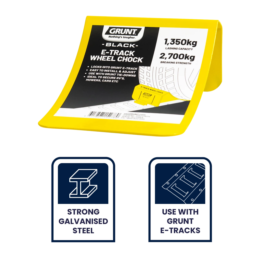 GRUNT E-Track Wheel Chock - 1 Set - Image 4 of 10