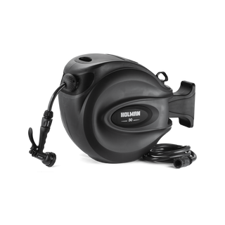 Holman 30m Charcoal Retractable Hose Reel