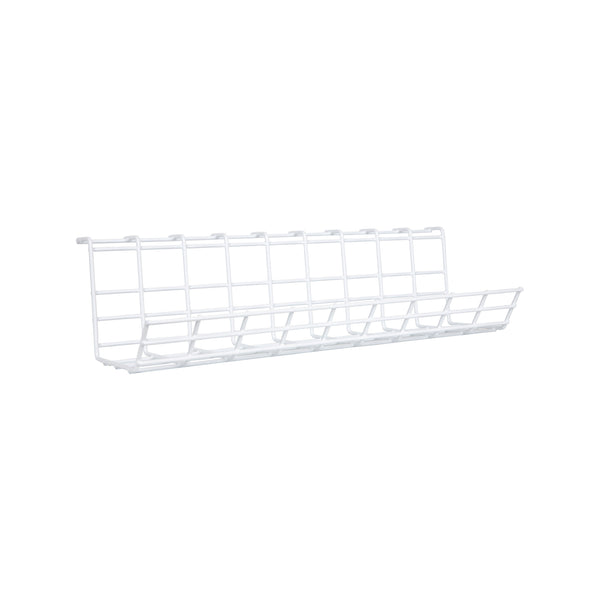 CordTech White Cable Management Tray - 2 Pack