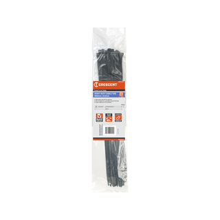 Crescent 550mm x 9mm Heavy Duty Cable Ties - 25 Pack