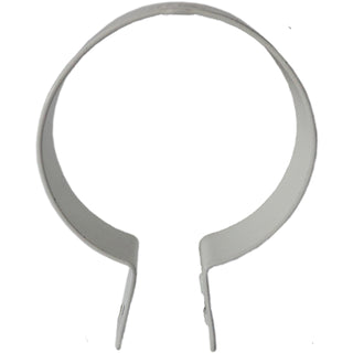 Kinetic 40mm Head Pipe Saddle Clips - 2 Pack