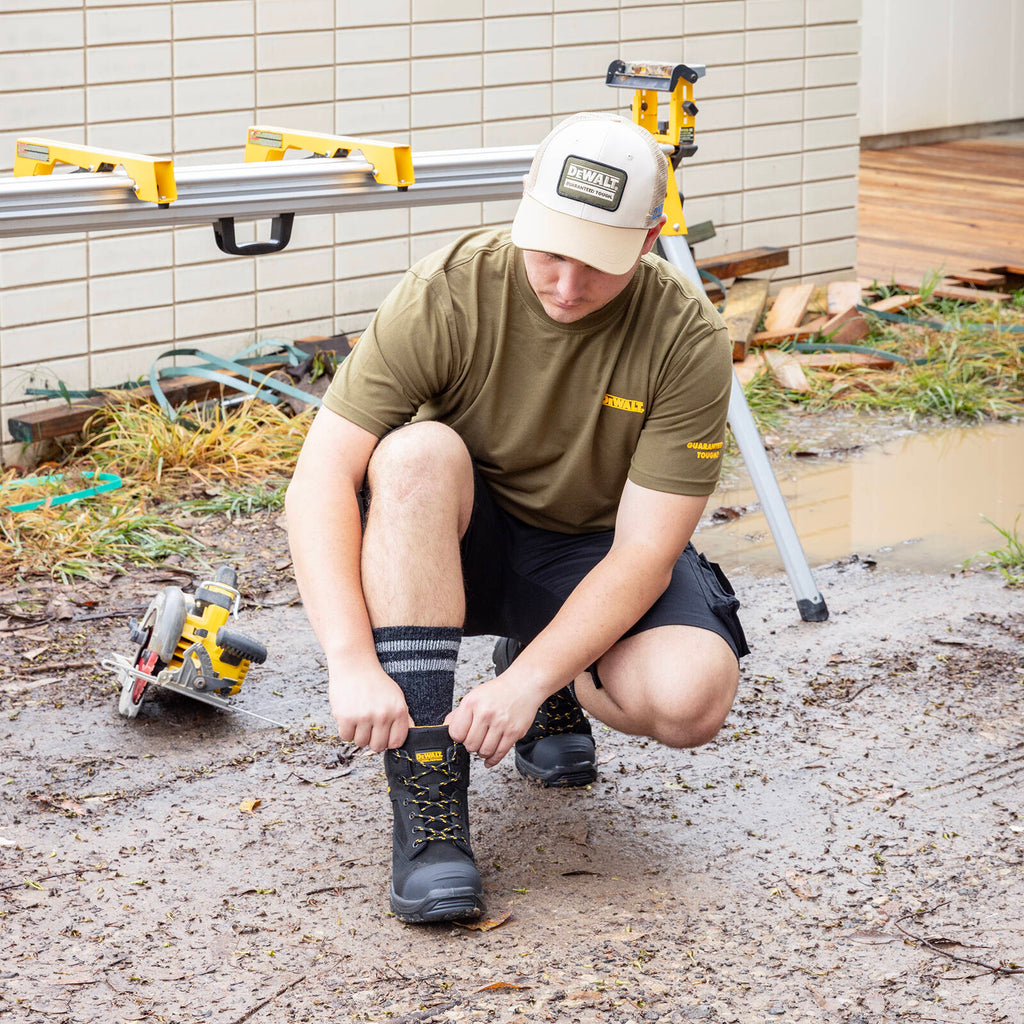 DeWALT Brown Oakdale Coolmax Trucker Hat - Image 7 of 10