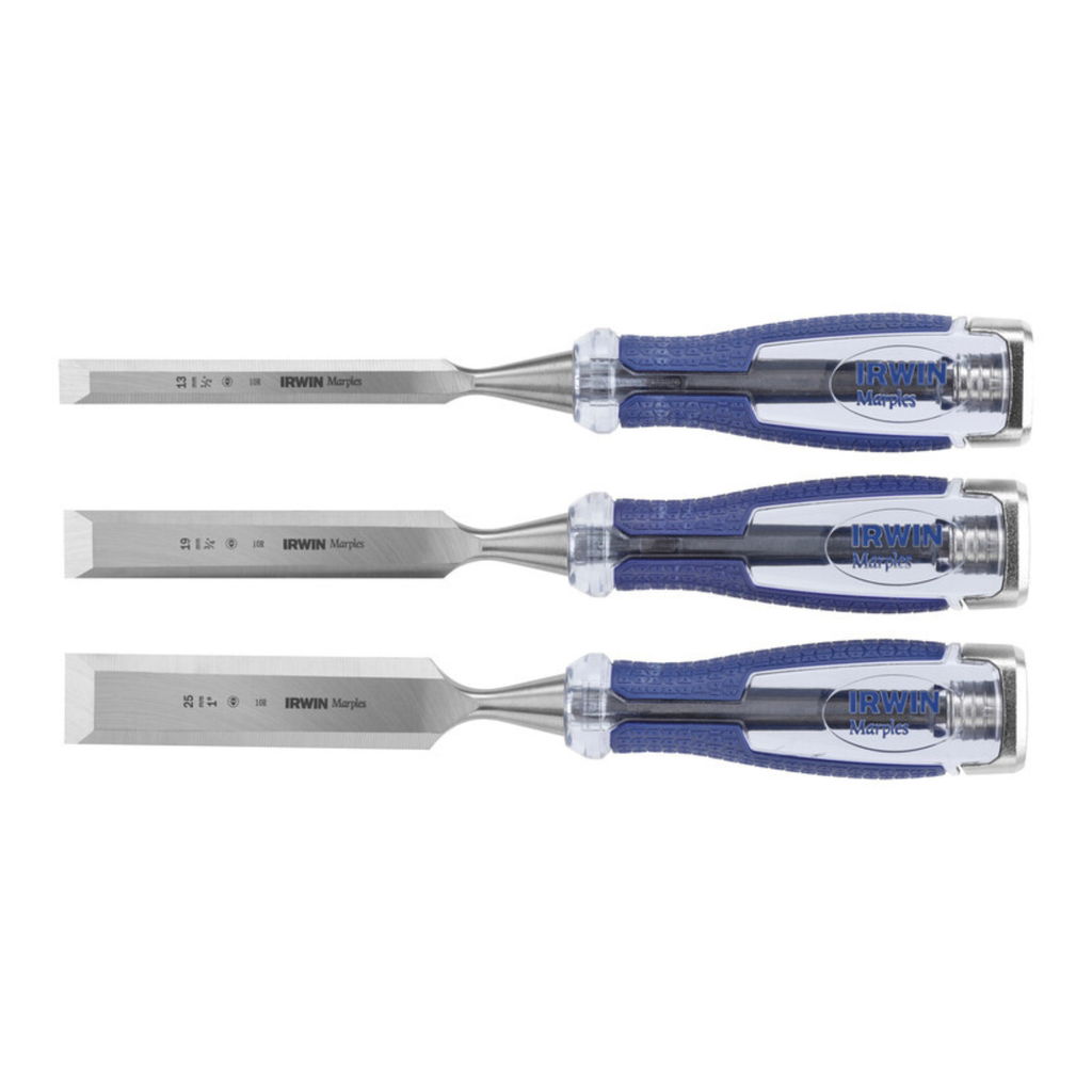 IRWIN Marples High Impact Chisel Set - 3 Piece - Image 2 of 3