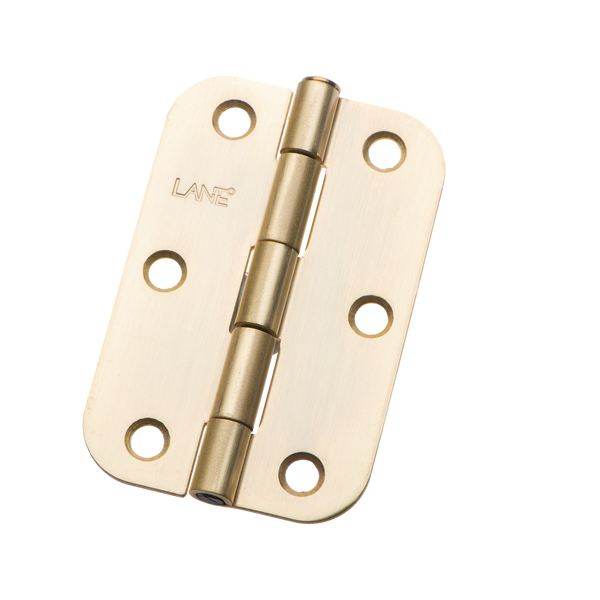 Lane 90mm Loose Pin Radius Butt Hinge - 2 Pack
