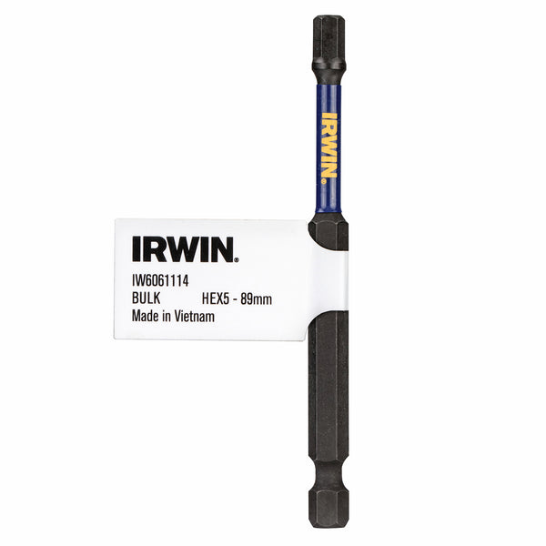 IRWIN 89mm Hex 5 Bulk Impact Pro Performance