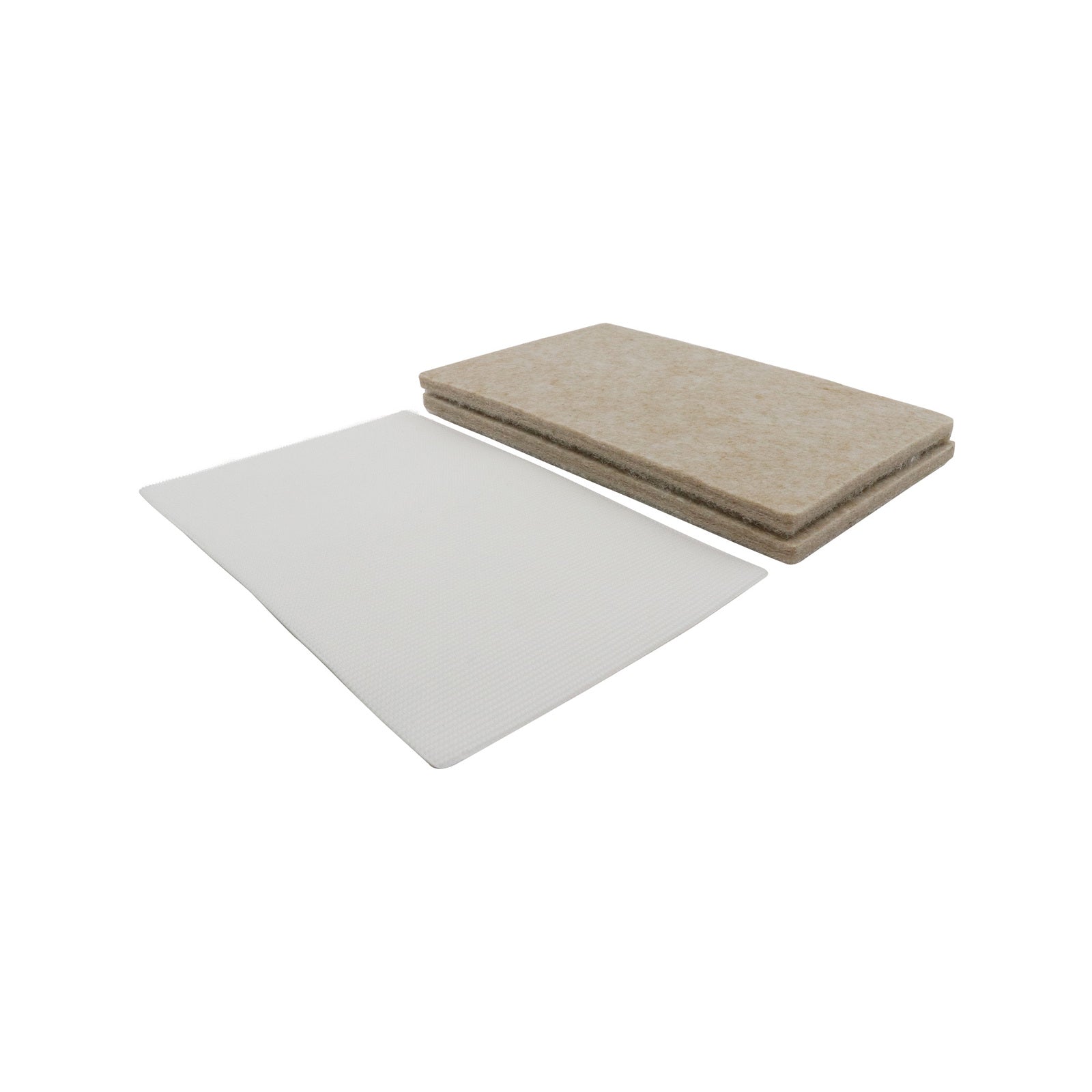 Surface Gard 102 x 165mm Beige 2 Piece Rectangle Hook and Loop - Image 1 of 5