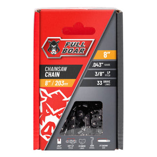 Full Boar 8" / 203mm Chainsaw Chain FBCSC-084333