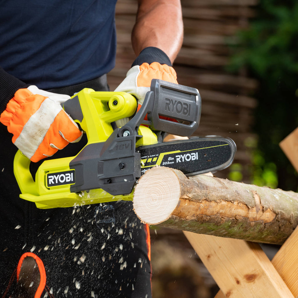 RYOBI 18V ONE+ 8" (203mm) Pruning Chainsaw Tool Only - Image 5 of 9