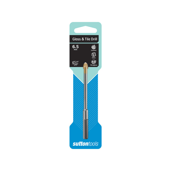 Sutton Tools 6.5mm Glass & Tile Drill Bit