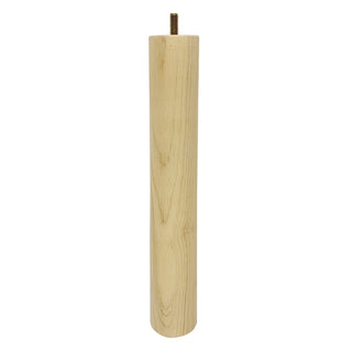 Adoored 53 x 360mm Raw Wood Round Furniture Leg