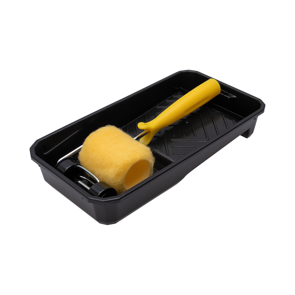 UNi-PRO 75mm 10mm Nap You Can Do It Baby Paint Roller Kit - Image 1 of 4