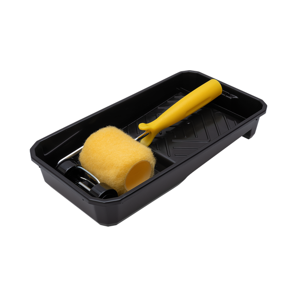 UNi-PRO 75mm 10mm Nap You Can Do It Baby Paint Roller Kit