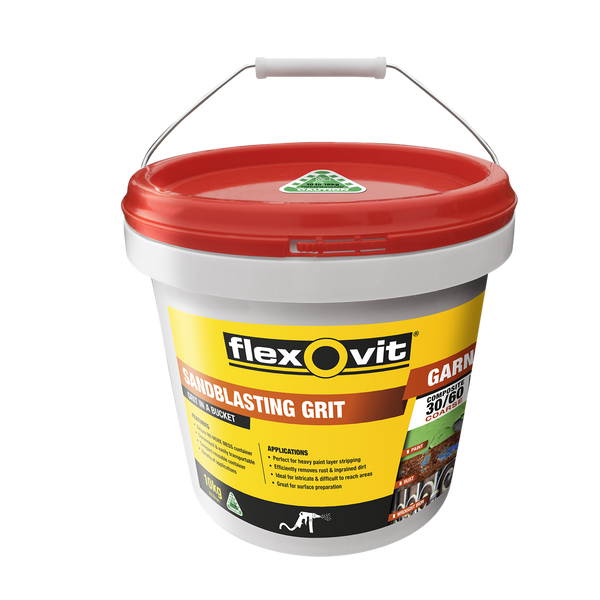 Flexovit 10kg Garnet Sandblasting Grit
