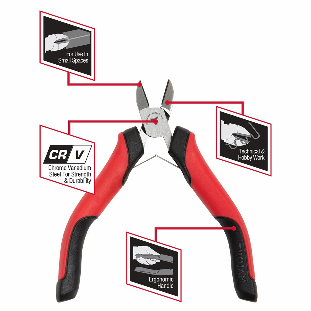 Trojan Mini Side Cutting Plier - Image 2 of 3