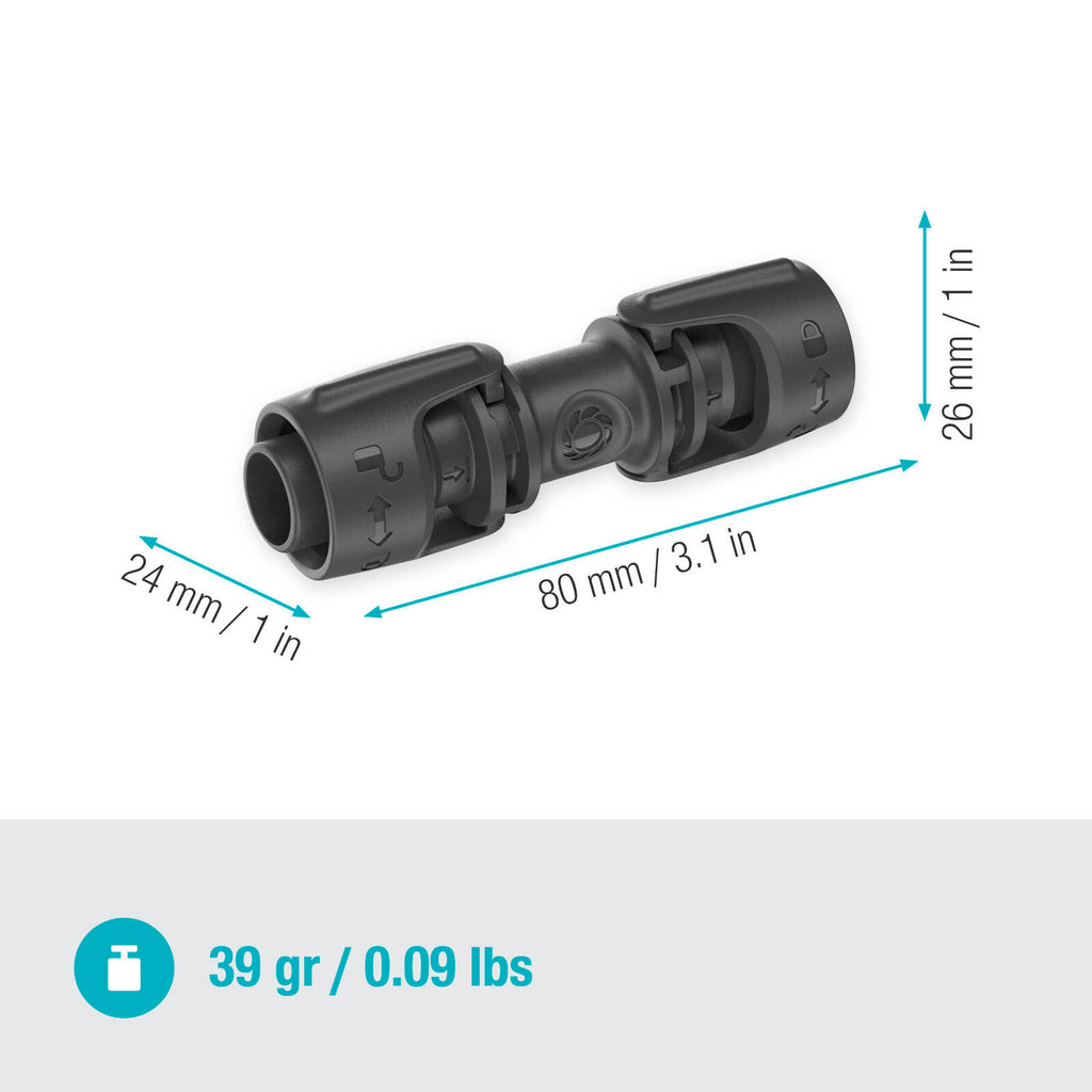 GARDENA 13mm Micro Irrigation Connector - 3 Pack - Image 9 of 9