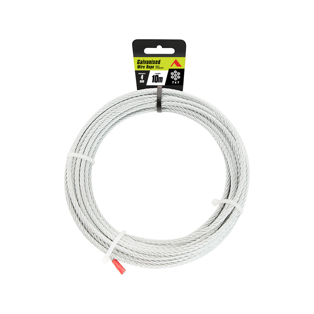 Pinnacle 4mm x 10m Galvanised Wire Rope - Image 1 of 2